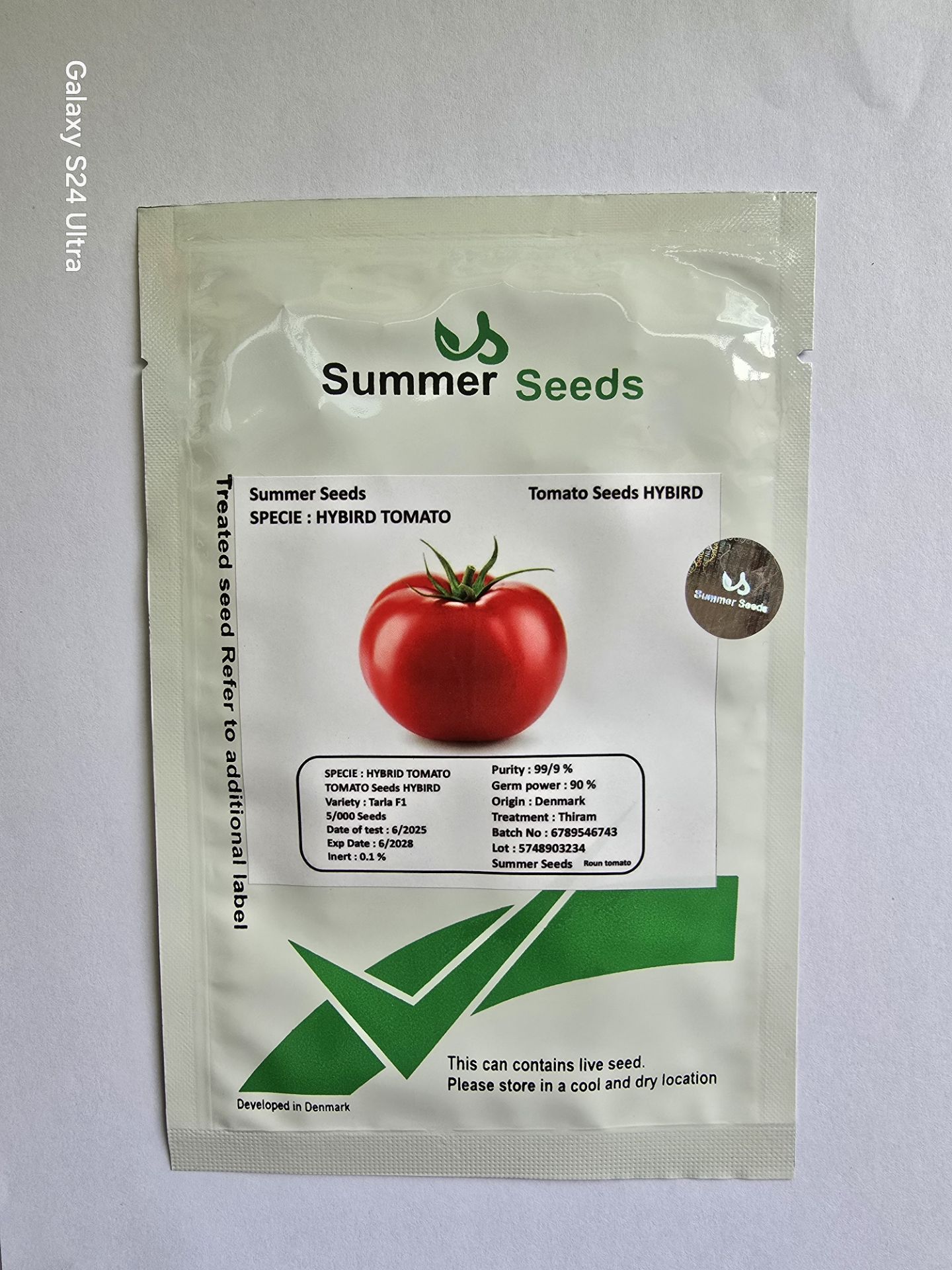 بذر گوجه تارلا مقاوم به گرما